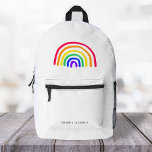 Die Kunst Ihres Kindes | Zeichnend Kinder hochlade Bedruckter Rucksack<br><div class="desc">Laden Sie die Bilder, Gemälde oder zeichnend Ihres Kindes mit dieser einfachen und vielseitigen Vorlage hoch! Ein wunderbar persönliches, personalisiertes Geschenk! Laden Sie einfach die Zeichnungen oder Gemälde Ihres Sohnes oder Ihrer Tochter hoch, indem Sie ein Foto oder ein Scanner auf Ihren Computer nehmen, um ein wirklich einzigartiges und persönliches...</div>