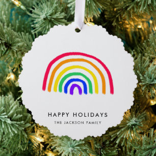 Die Kunst Ihres Kindes Zeichnend Kinder hochlade Ornament Karte