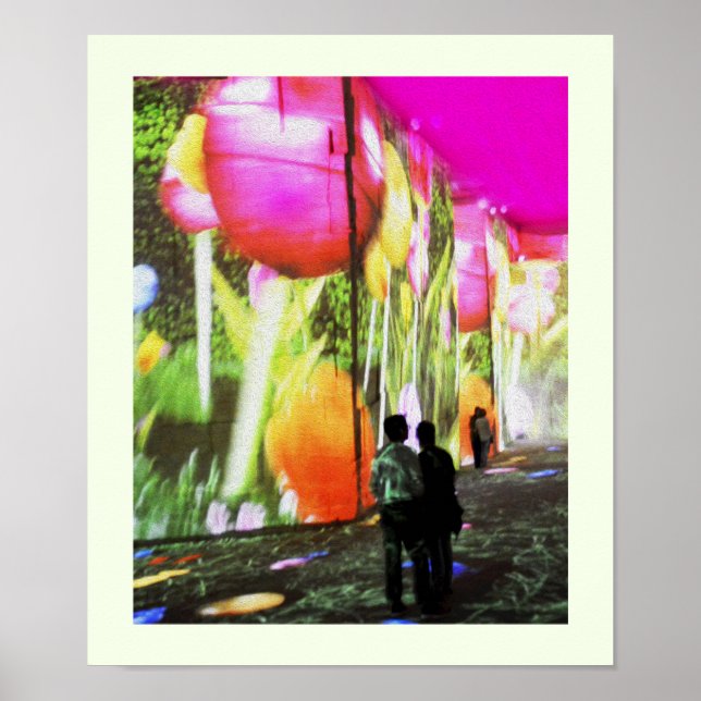 Die Kunst ist überall Poster (Vorne)