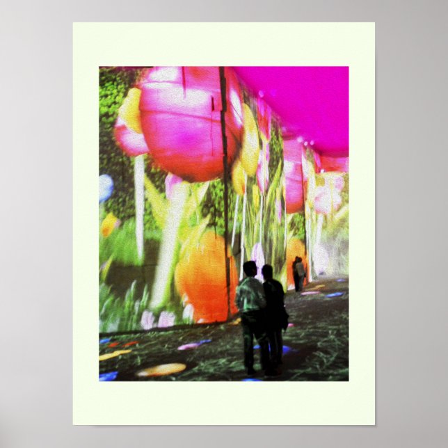 Die Kunst ist überall Poster (Vorne)
