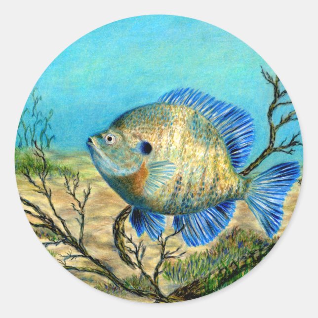 Die Kunst von G. Barker gewinnen - Klasse 11 Runder Aufkleber (Vorderseite)