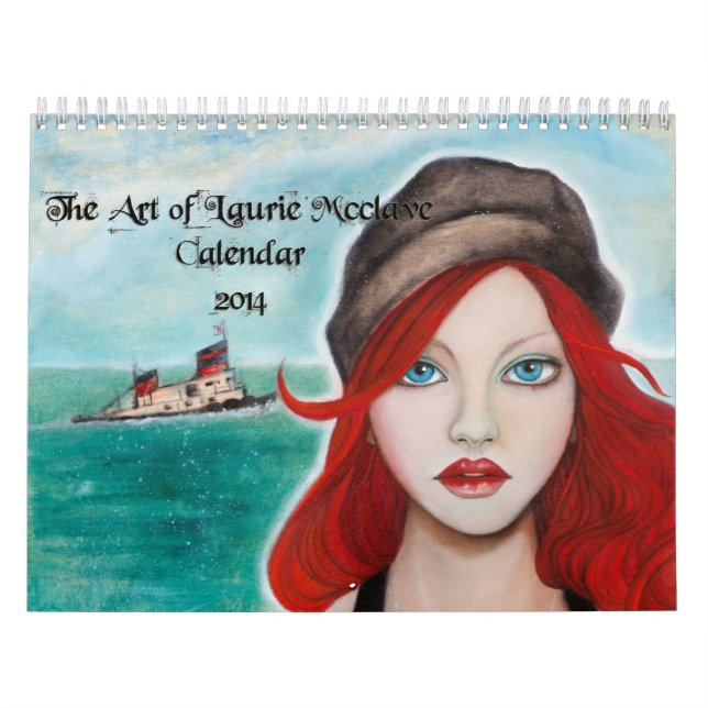 Die Kunst von Laurie McClave 2014 Kalender (Titelbild)