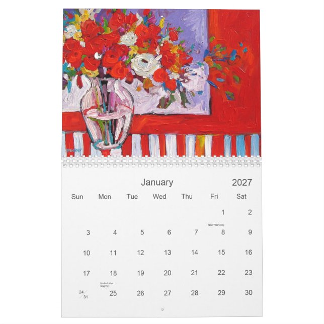 Die Kunst von Patty-Bäcker Kalender (Jan 2027)
