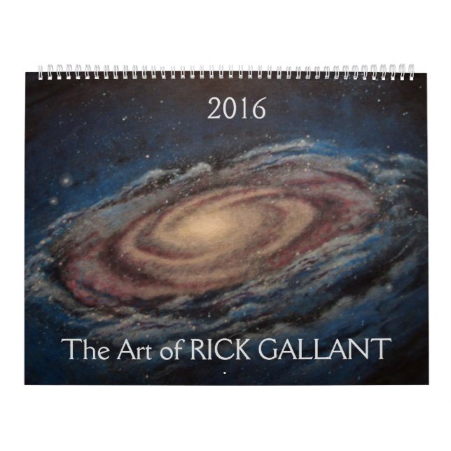Die Kunst von Rick tapfer Kalender (Titelbild)