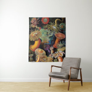 Die Kunstformen der Natur von Ernst Haeckel Wandteppich