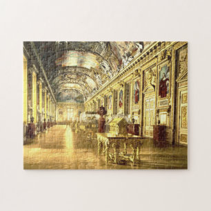 Die Kunstgalerie Louvre Paris Frankreich Puzzle