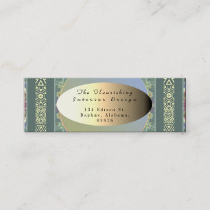 Die Kunsthandwerkskarte Mini Visitenkarte