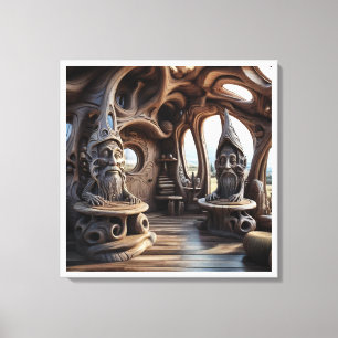 Die künstlerische Essenz von Alex Grays Vision-Tha Leinwanddruck