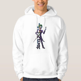 Die künstlerische Illustration des Jokers - Kapuze Hoodie