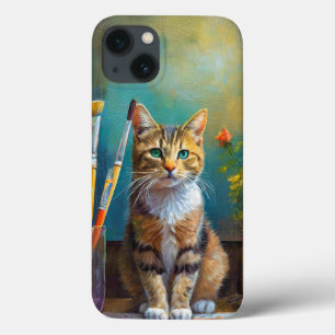 Die künstlerische Katze Case-Mate iPhone Hülle