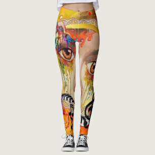 Die künstlerische Palette Leggings