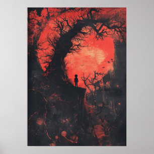 Die künstlerische Schöpfung eines Kindes - Form ei Poster