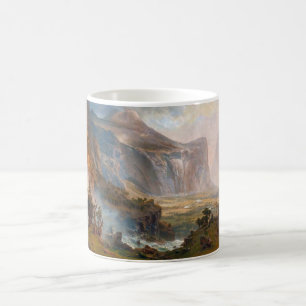 Die Kuppeln von Yosemite von Albert Bierstadt Kaffeetasse