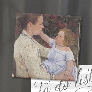 Die Kur des Kindes   Mary Cassatt Magnet