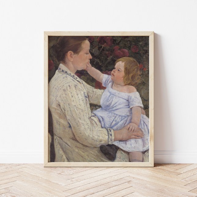Die Kur des Kindes | Mary Cassatt Poster (Von Creator hochgeladen)