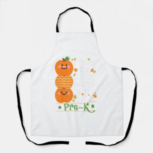 Die Kürbisse im Patch Pre K Halloween Lehrer Schürze