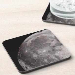 Die Kurve der Astronomie des Mondes Getränkeuntersetzer