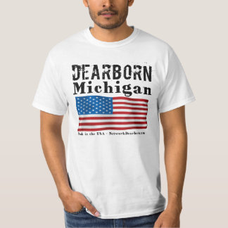 Die kurze Hülse der Männer - Dearborn, MI - T-Shirt