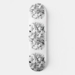 Die Kurzen Tumbler-Tauben Skateboard