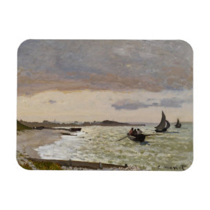 Die Küste bei Sainte-Adresse, 1864 Magnet