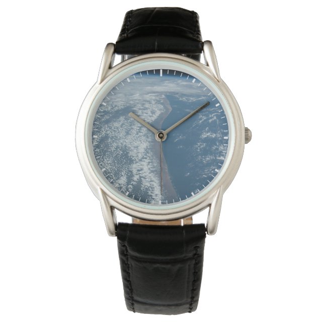 Die Küste des Indischen Ozeans in Kenia und Somali Armbanduhr (Vorderseite)