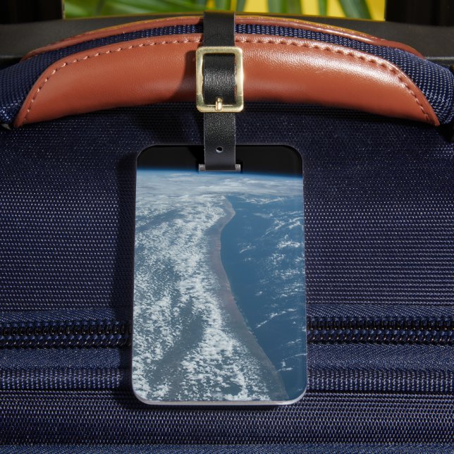 Die Küste des Indischen Ozeans in Kenia und Somali Gepäckanhänger (Vorderseite Insitu 2)