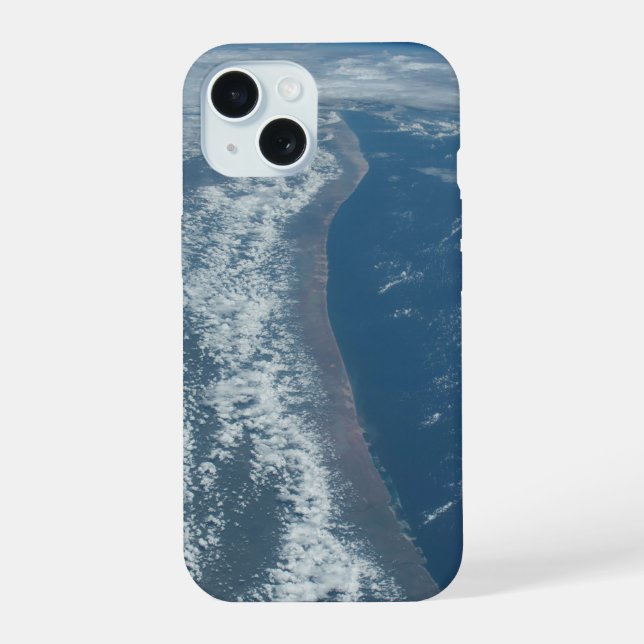 Die Küste des Indischen Ozeans in Kenia und Somali iPhone 15 Hülle (Rückseite)