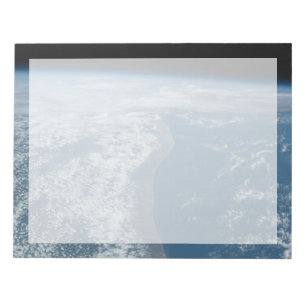 Die Küste des Indischen Ozeans in Kenia und Somali Notizblock