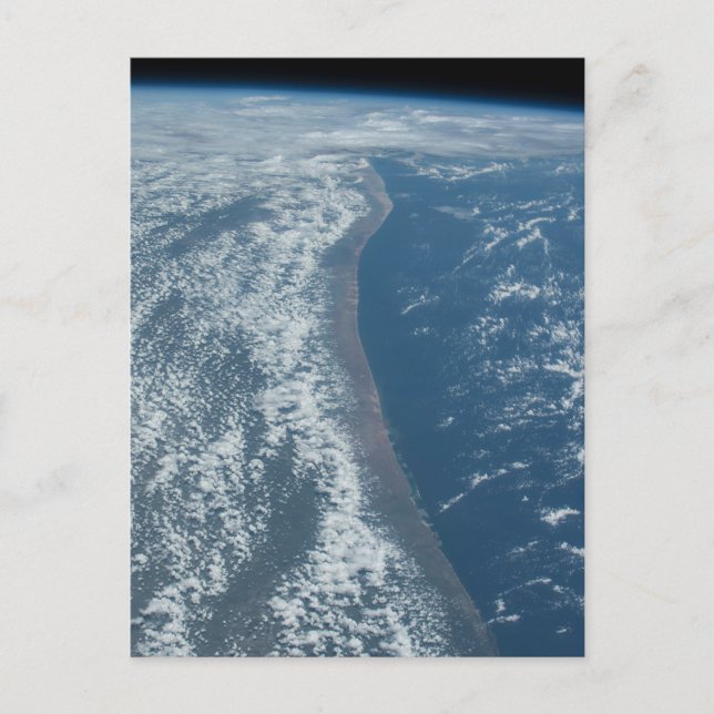 Die Küste des Indischen Ozeans in Kenia und Somali Postkarte (Vorderseite)