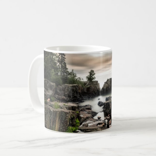 Die Küste des Oberen Sees | Minnesota Kaffeetasse (Vorderseite Links)