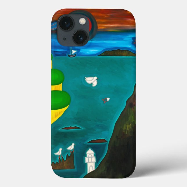 Die Küste Englands 2010 Case-Mate iPhone Hülle (Rückseite)