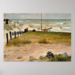 Die Küste Hollands, William Merritt Chase Art Poster
