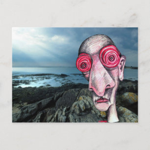 Die Küste von Sene Postkarte