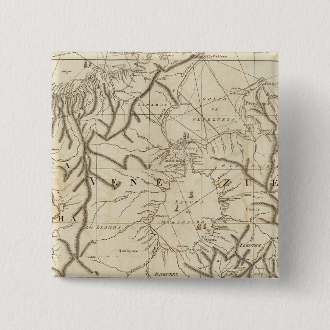 Die Küste von Tierra Firma von Cartagena Button (Vorderseite)