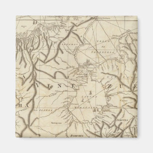 Die Küste von Tierra Firma von Cartagena Magnet