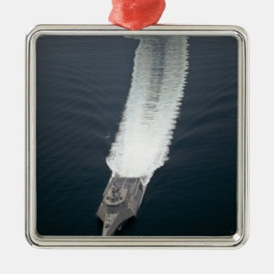 Die Küstenkampfschiff Unabhängigkeit 2 Ornament Aus Metall