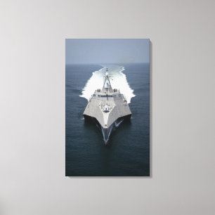 Die Küstenkampfschiff Unabhängigkeit Leinwanddruck