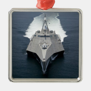Die Küstenkampfschiff Unabhängigkeit Ornament Aus Metall