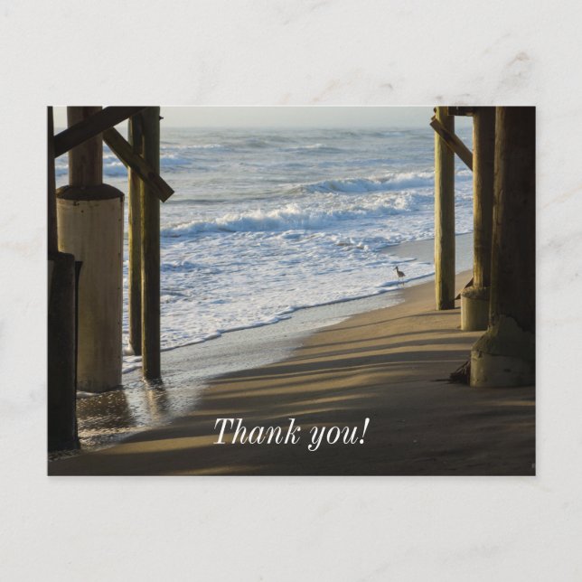 Die Küstenlinie überprüfen Postkarte (Vorderseite)