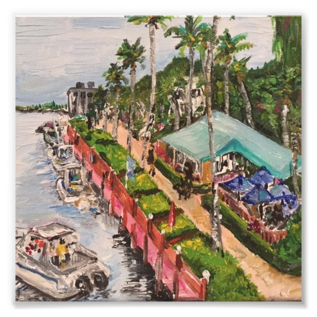 Die Küstenzonen Fotodruck (Vorne)