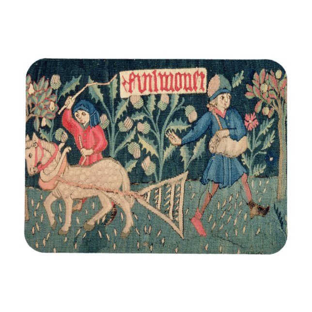Die Labors der Monate, Elsass (Tapisserie) Vict Magnet (Horizontal)