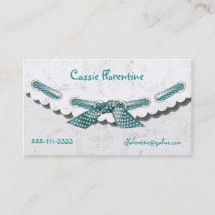 Die lacey Telefonkarte des Mädchens Telefonnummerkarte