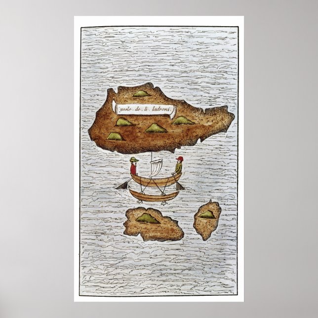 DIE LADRONE-INSELN POSTER (Vorne)