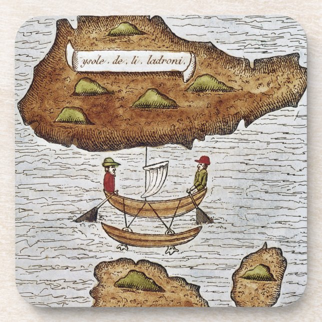 DIE LADRONE INSELN UNTERSETZER (Vorderseite)