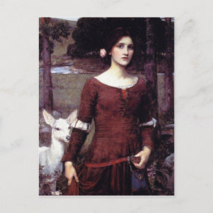 Die Lady Clare Postkarte