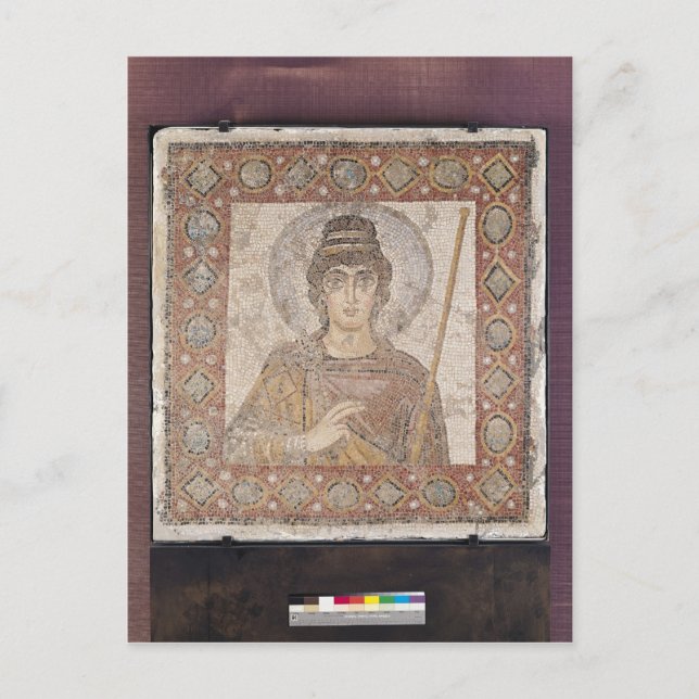 Die Lady der Karthago Postkarte (Vorderseite)