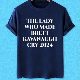 Die Lady, die Brett Kavanaugh Cry Harris 2024 gema T-Shirt