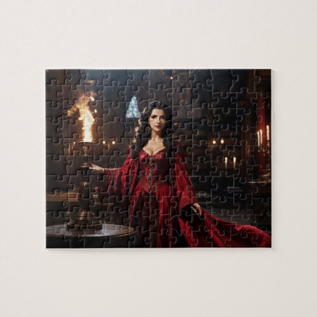 Die Lady of Magick Puzzle (Horizontal)