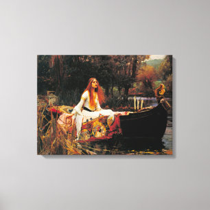 Die Lady of Shalott, c. 1888 von John Waterhouse Leinwanddruck
