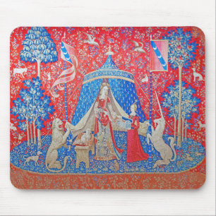 Die Lady und das Unicorn / A Mon Seul Desir Mousepad